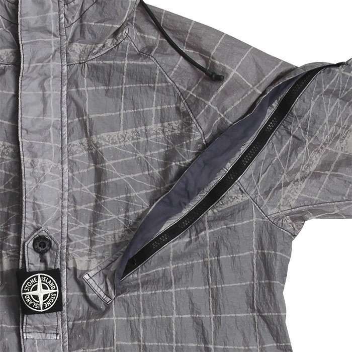 Ветровка Stone Island Reflective Grid On Lamy-tc Parka — фото 2