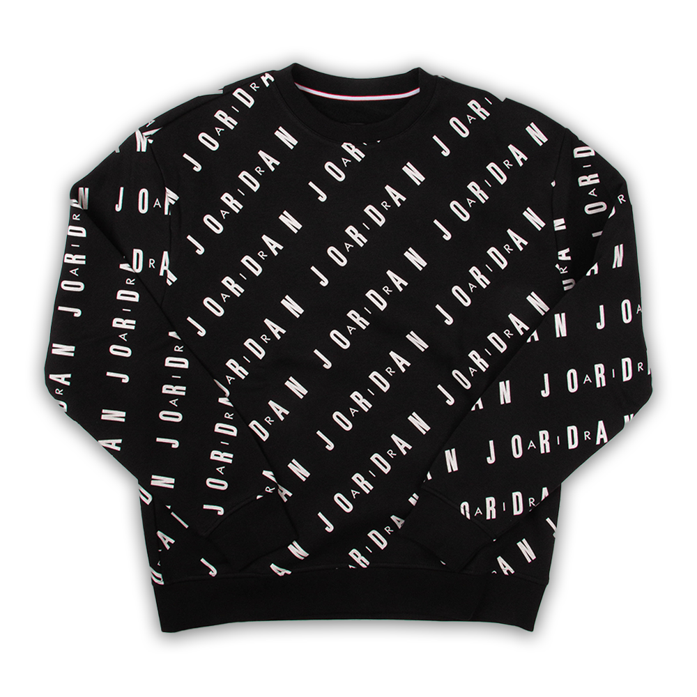 Свитшот Jordan Large Black All Over Print DX9173-010