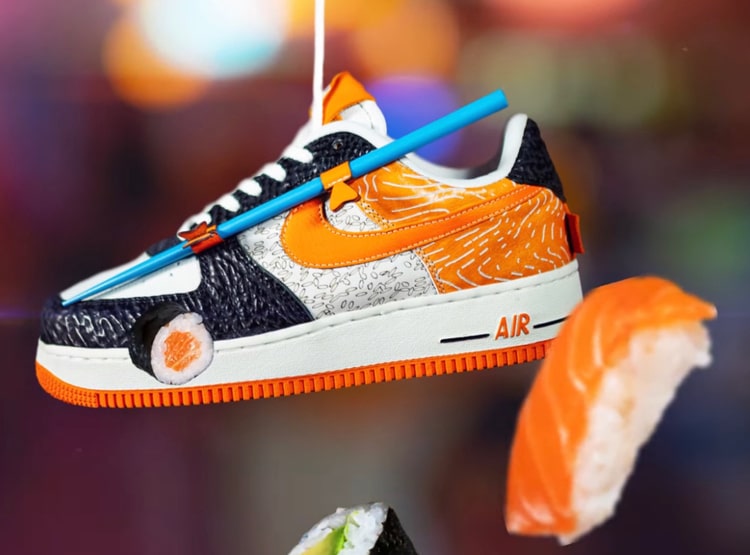Nike Air Force и суши Nike Air Force и суши